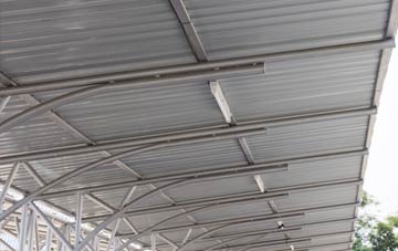 installing Frampton Court metal roofing